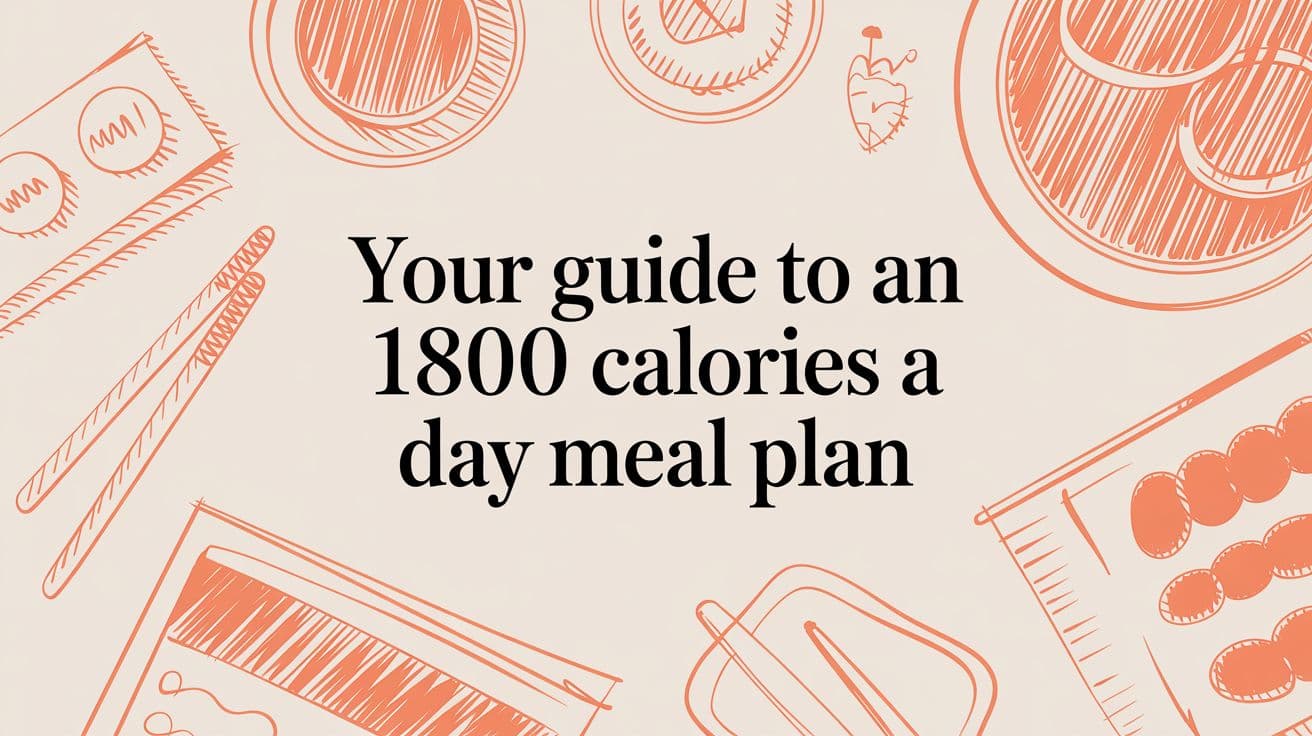 Your Guide to an 1800 Calories a Day Meal Plan
