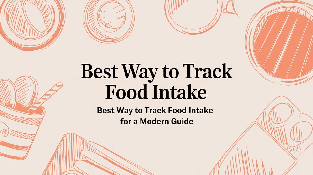 Best Way to Track Food Intake: A Modern, Evidence-Based Guide