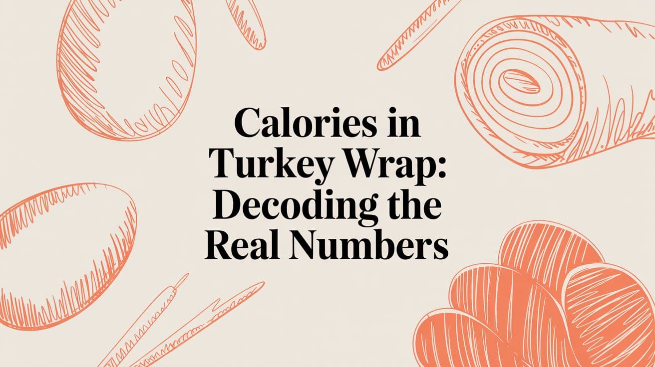 Calories in turkey wrap: Decoding the Real Numbers