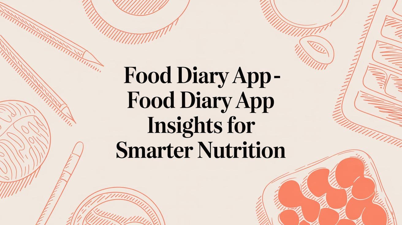 Unlocking Your Health Goals: A Guide to Using a Food Diary App