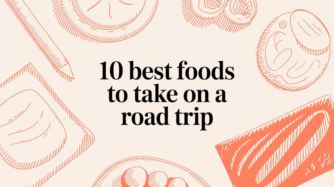 10 Best Foods to Take on a Road Trip