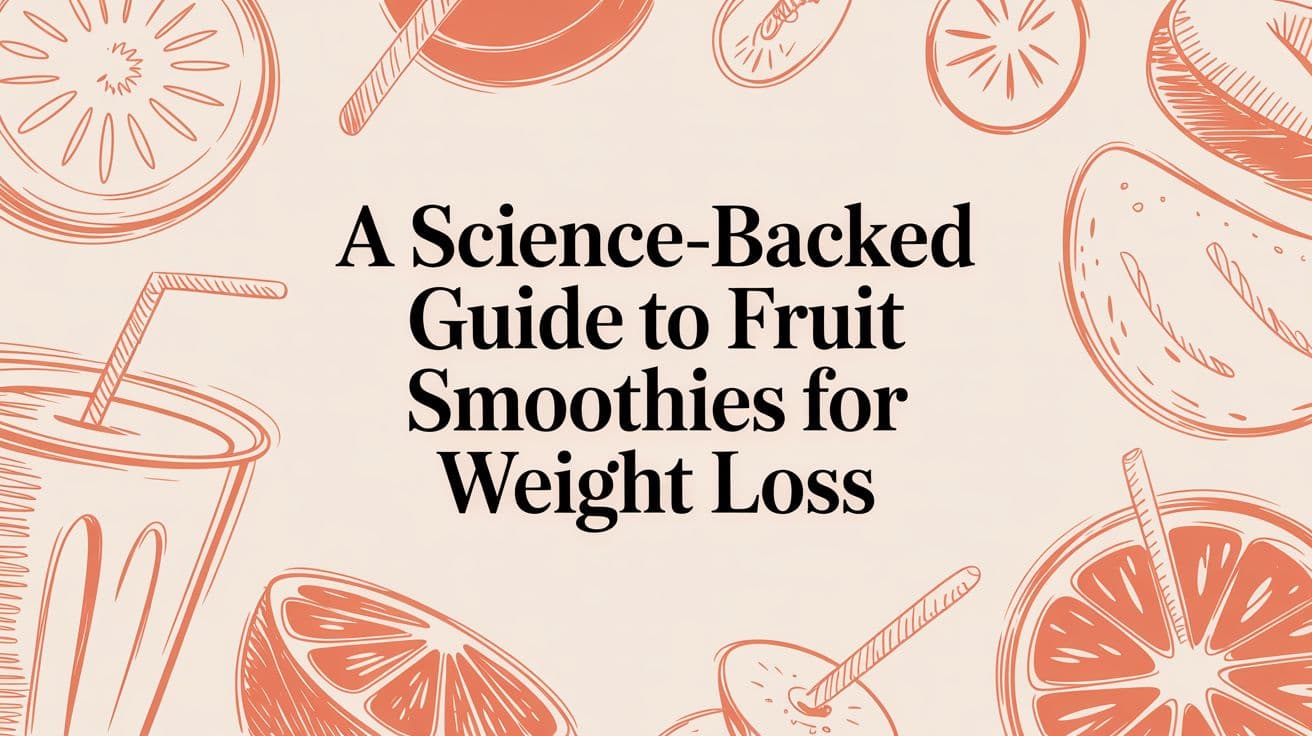 A Science-Backed Guide to Fruit Smoothies for Weight Loss