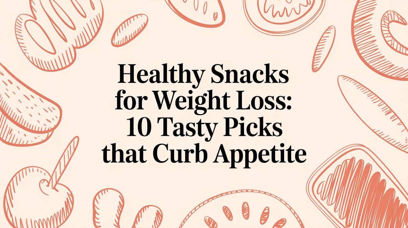Healthy snacks for weight loss: 10 tasty picks that curb appetite