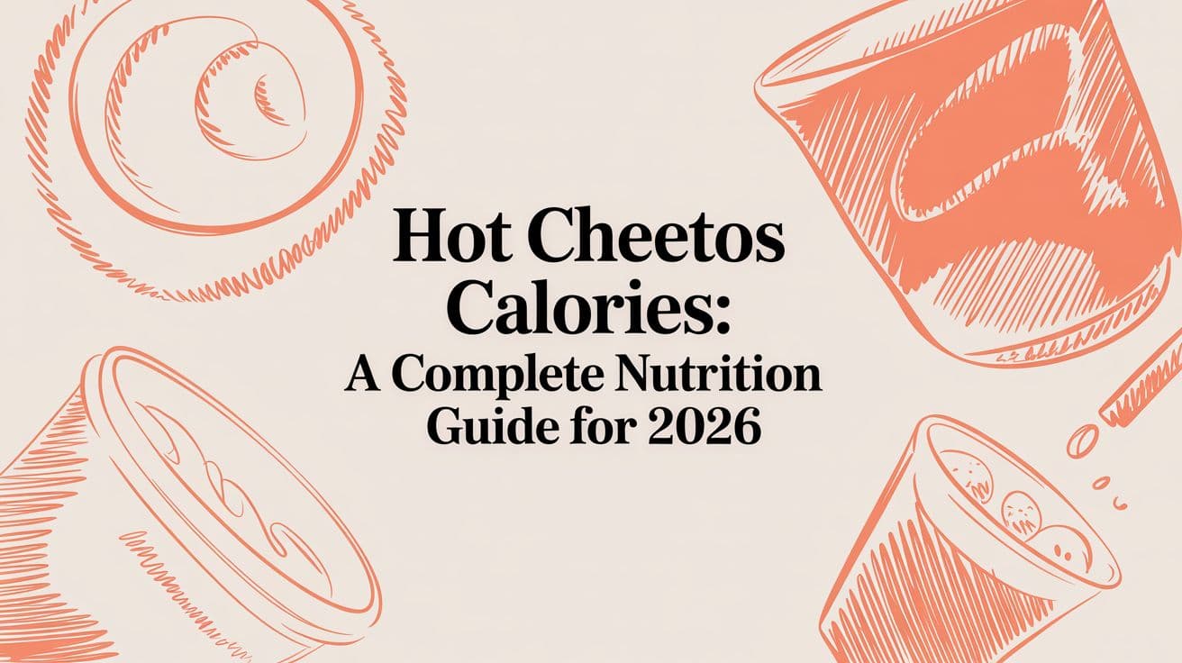 Hot Cheetos Calories: A Complete Nutrition Guide for 2026