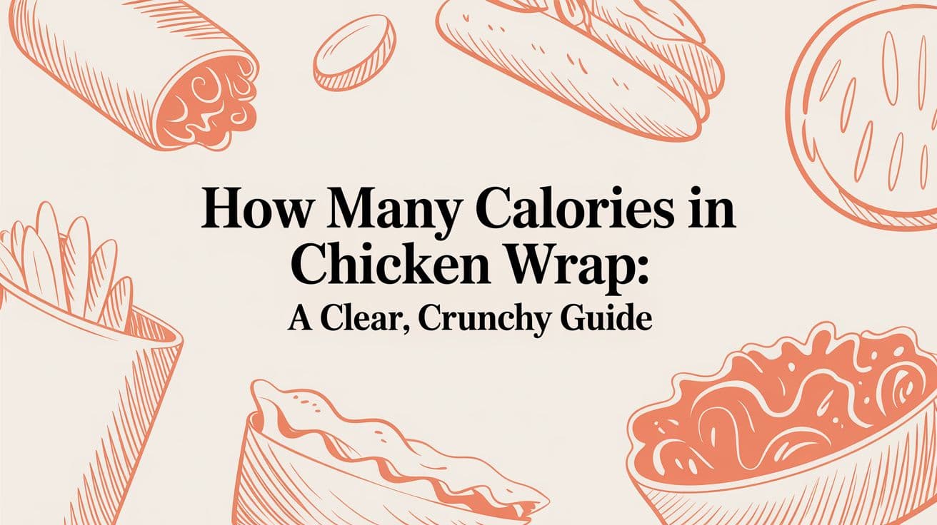 How Many Calories in a Chicken Wrap: A Scientific Guide