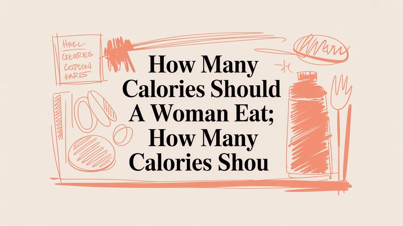 How many calories should a woman eat: How Many Calories Shou