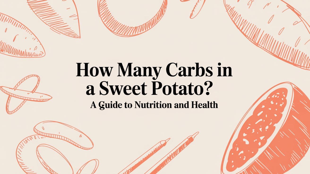 How Many Carbs in a Sweet Potato? A Guide to Nutrition and Health