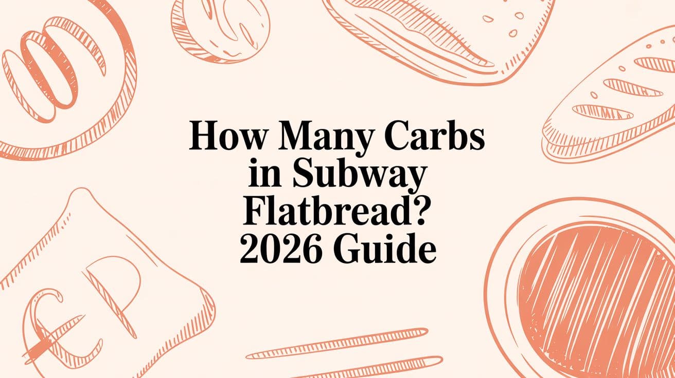 Deconstructing the Subway Flatbread: A 2026 Nutritional Analysis