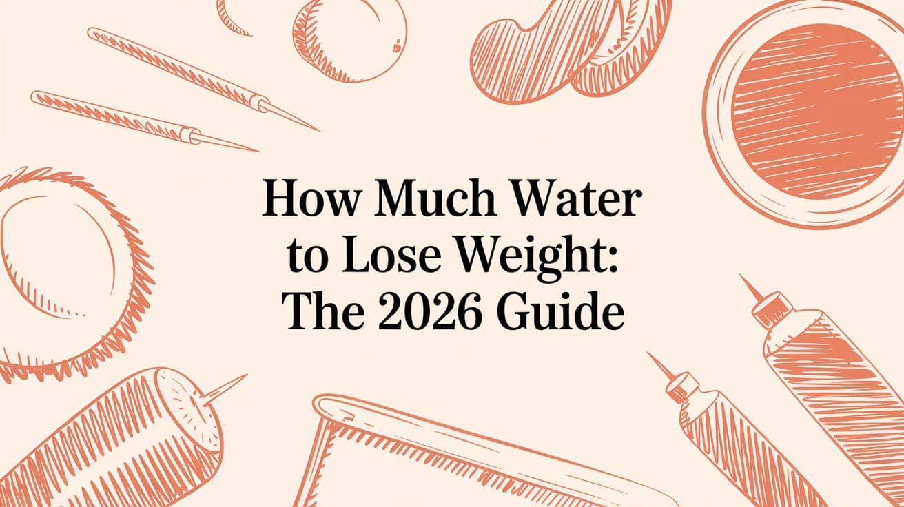 How Much Water To Lose Weight: The 2026 Guide