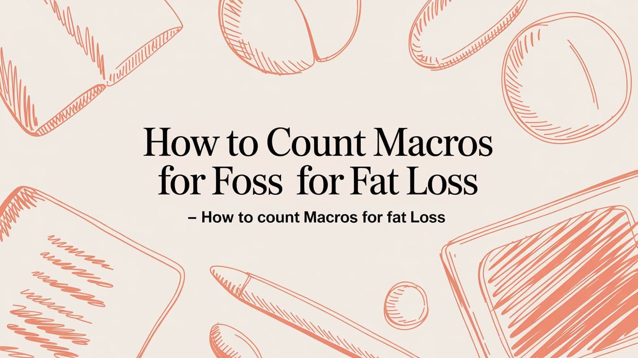How to Count Macros for Fat Loss: A Science-Backed Guide