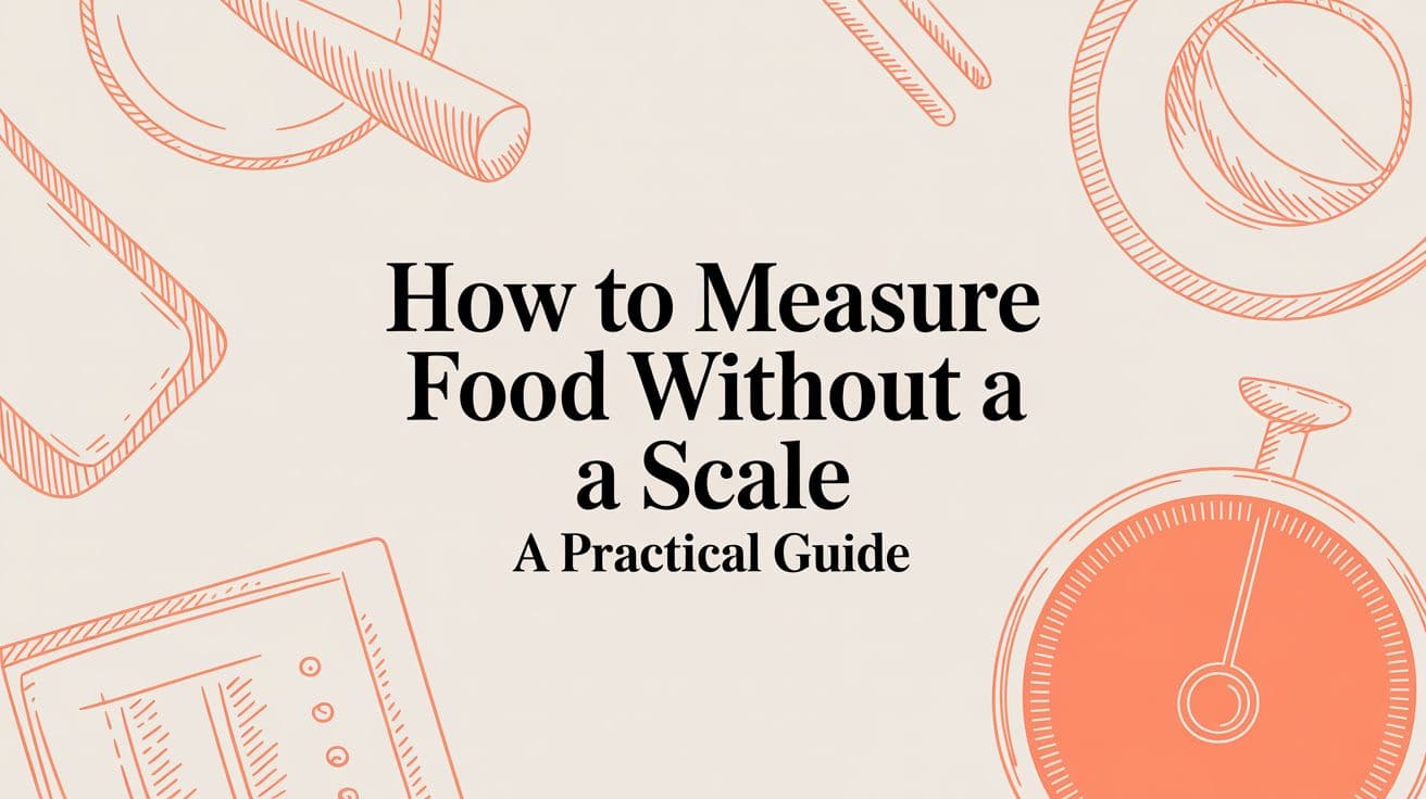 How to Measure Food Without a Scale: A Practical Guide