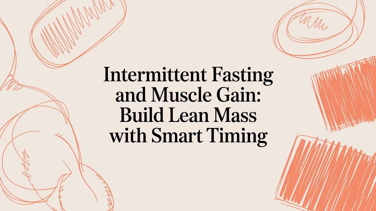 Intermittent Fasting and Muscle Gain: The Scientific Guide to Building Lean Mass