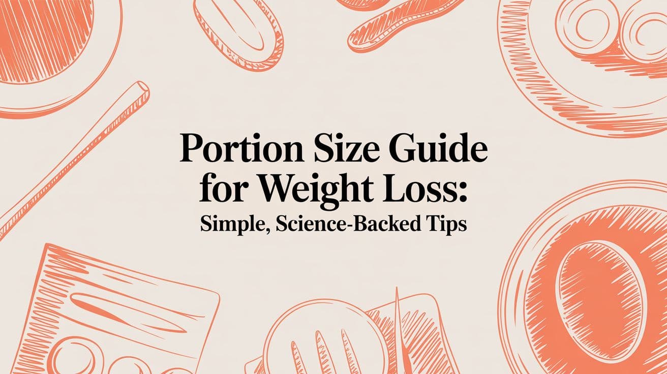 Portion size guide for weight loss: A science-backed approach
