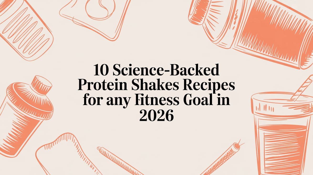 10 Science-Backed Protein Shakes Recipes for Any Fitness Goal in 2026