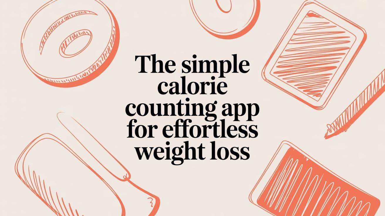 The Science of Simple Calorie Counting for Sustainable Weight Loss