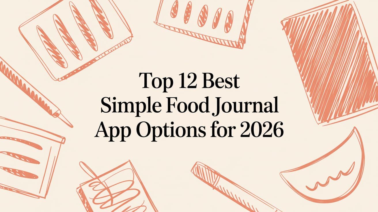 Top 12 Best Simple Food Journal App Options for 2026