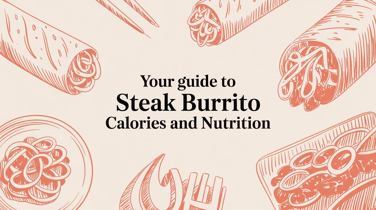 Your Guide to Steak Burrito Calories and Nutrition