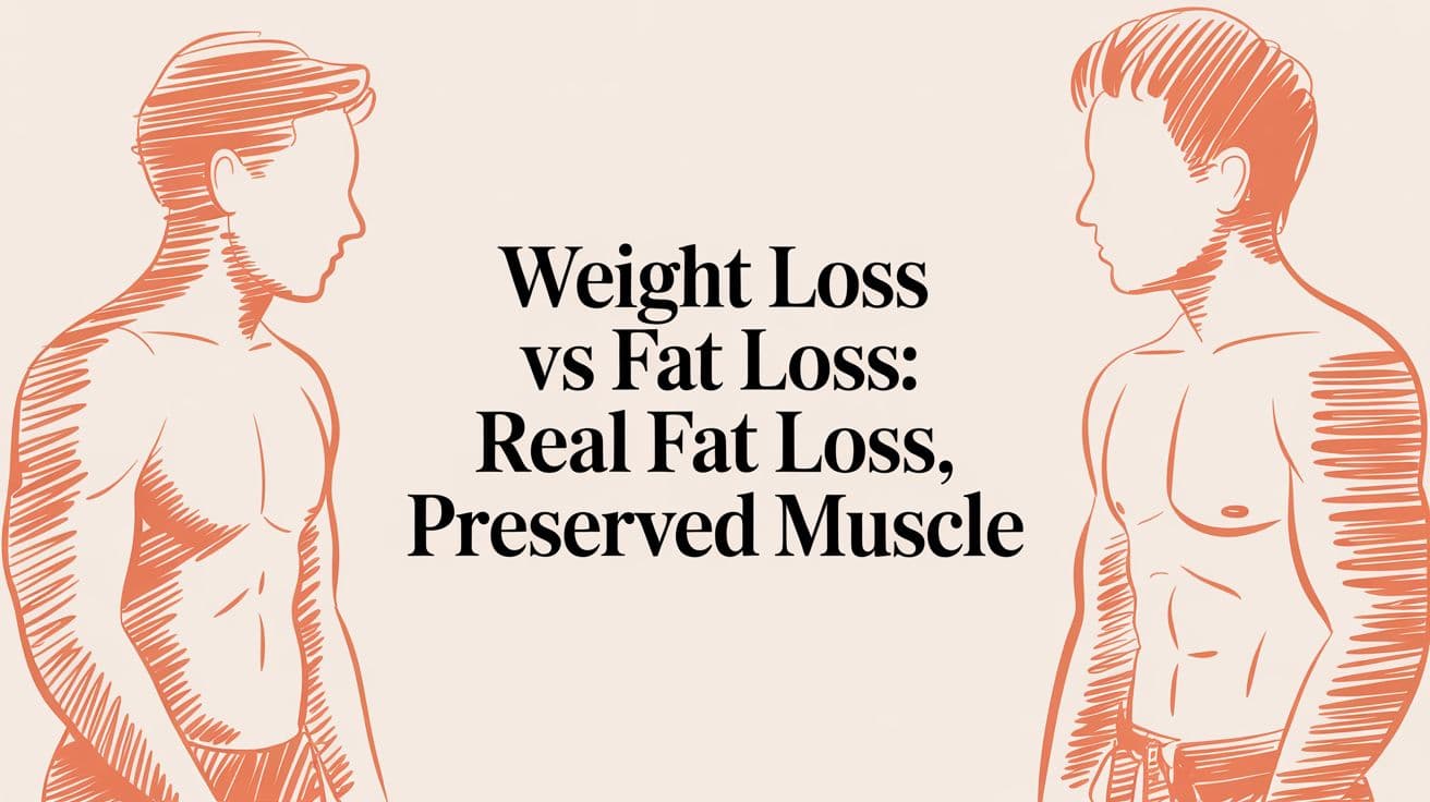 Weight loss vs fat loss: The scientific approach to preserving muscle