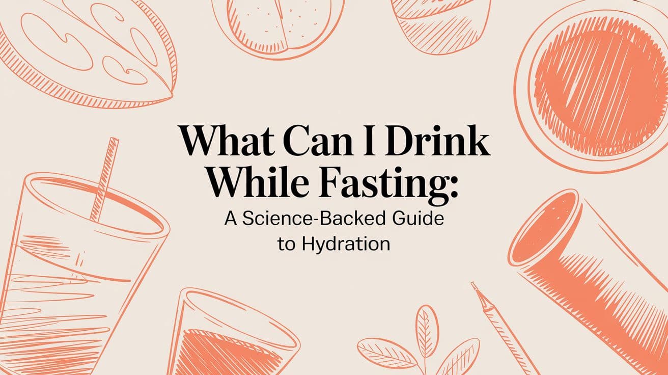What Can I Drink While Fasting: A Science-Backed Guide to Hydration