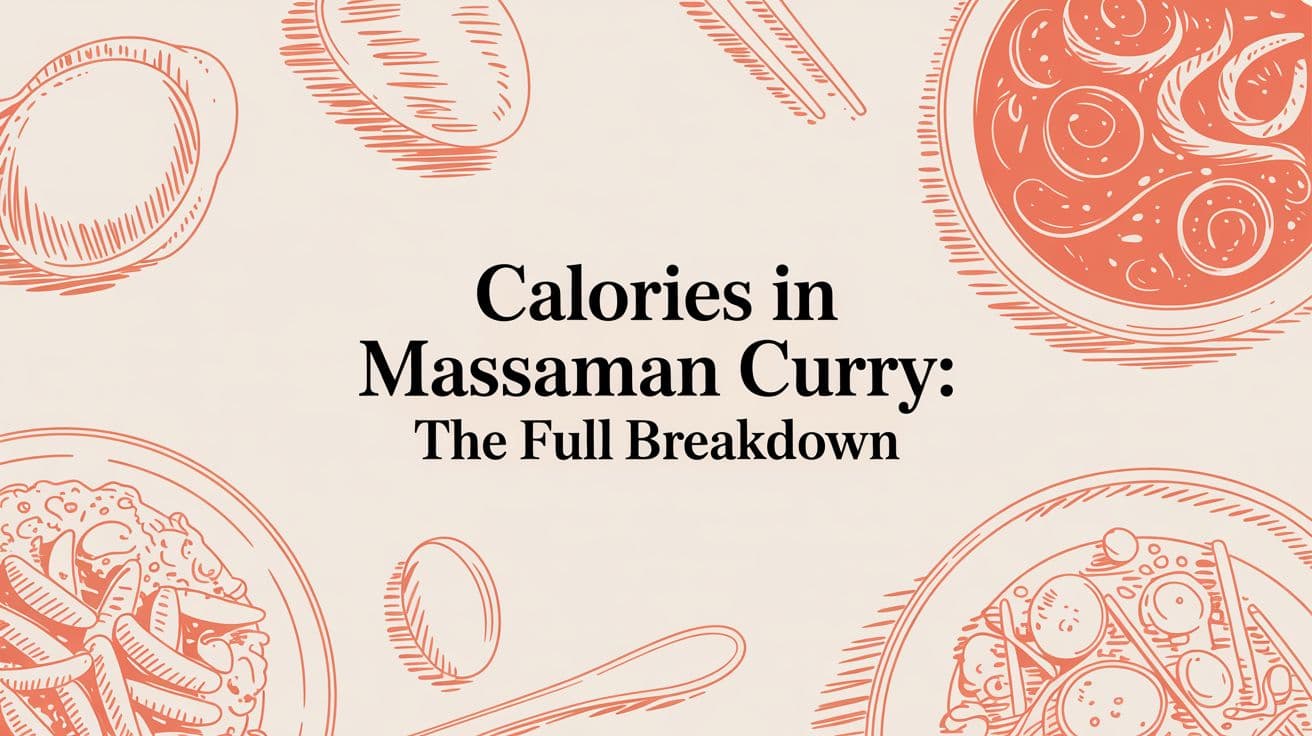Calories in Massaman Curry: The Full Breakdown