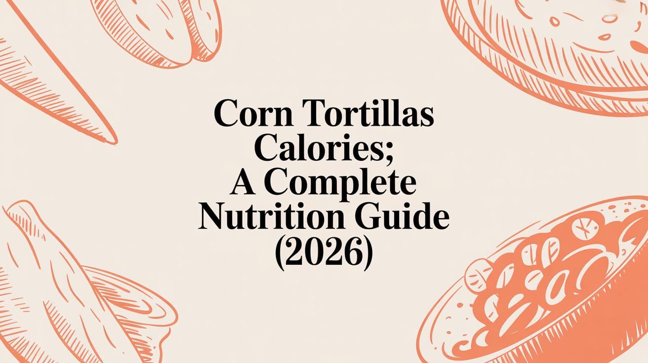 Corn Tortillas Calories: A Complete Nutrition Guide (2026)