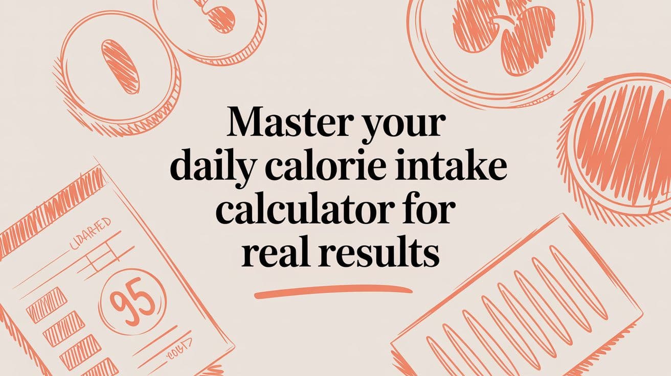 Master Your Daily Calorie Intake Calculator for Real Results