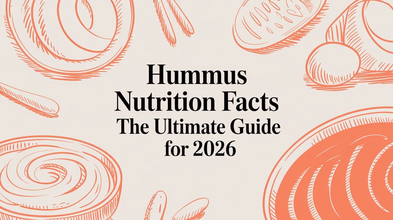 Hummus Nutrition Facts: A Scientific Guide to This Healthy Dip