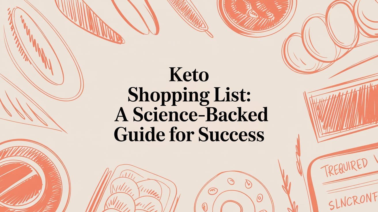Keto Shopping List: A Science-Backed Guide for Success
